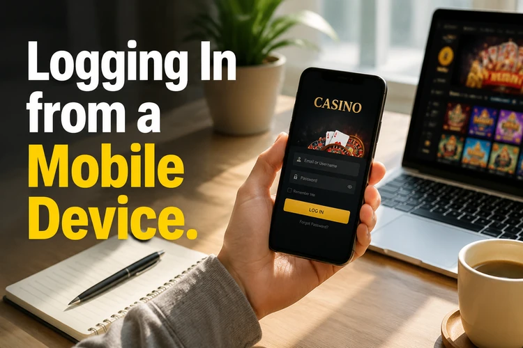 Logging In from a Mobile Device