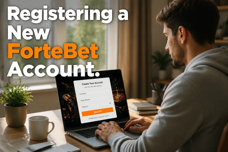 Registering a New ForteBet Account