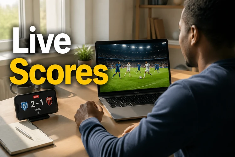 Live betting and match results